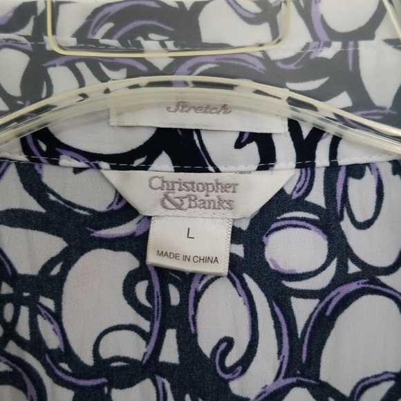 Christopher Banks large blouse - Picture 2 of 3